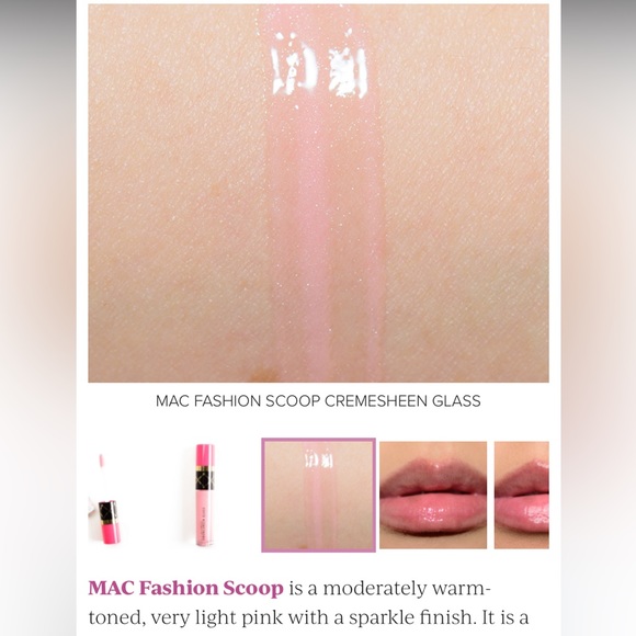 FASHION SCOOP MAC CREMESHEEN GLASS Limited Edition - Picture 6 of 13